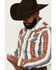 Image #2 - RANK 45&reg; Men's Rodeo Tech 2.0 Rider Striped Print Long Sleeve Snap Stretch Performance Shirt, Ivory, hi-res