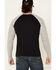 Image #3 - Rock & Roll Denim Men's FR Black Long Sleeve Work Raglan T-Shirt , Black, hi-res