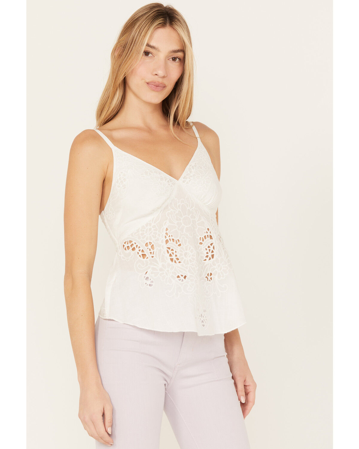 Image #2 - Shyanne Women's Hanky Hem Halter Top, , hi-res