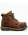 Image #2 - Hawx Men's 6" Crew Chief Internal Met Guard Work Boots - Composite Toe, Brown, hi-res