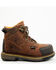 Image #2 - Hawx Men's 6" Internal Met Guard Work Boots - Composite Toe, Brown, hi-res