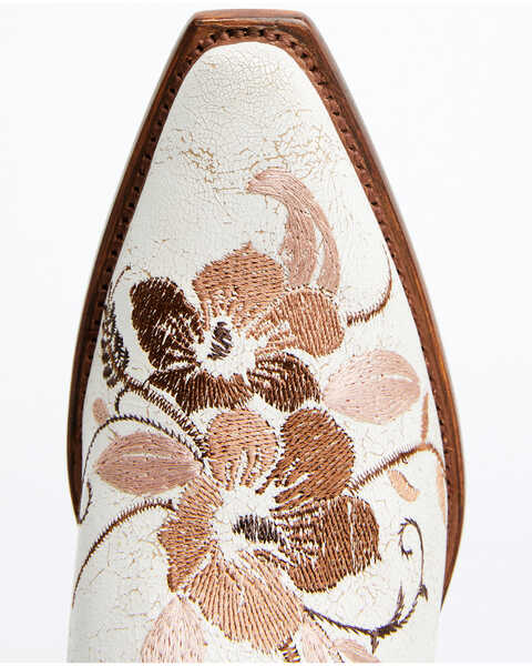 Image #6 - Shyanne Women's Sloane Western Boots - Snip Toe, White, hi-res