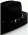 Image #1 - Austin Accent Women's Leather Rhinestone Hat Band, Black, hi-res
