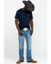 Image #6 - Cody James Men's Clover Leaf Light Wash Slim Straight Stretch Denim Jeans, Blue, hi-res