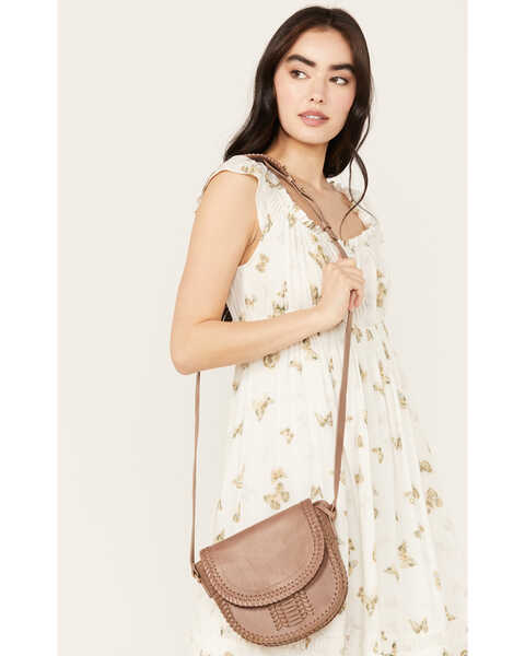 Cleo + Wolf Women's Crossbody Bag, Taupe, hi-res