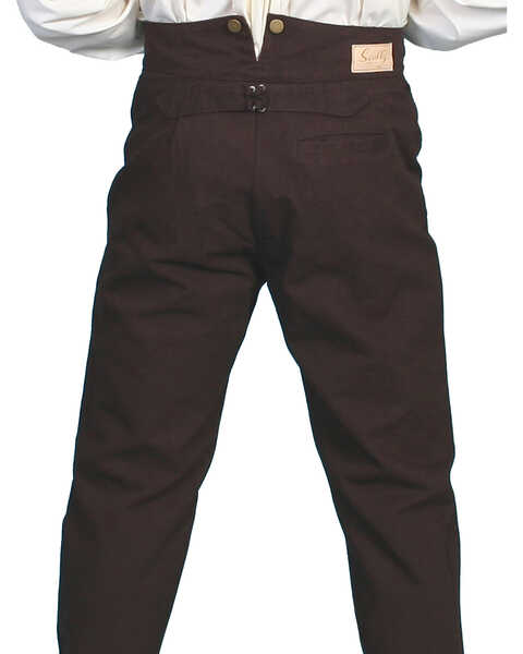 Image #2 - RangeWear by Scully Men's Canvas Pants - Big & Tall, Walnut, hi-res