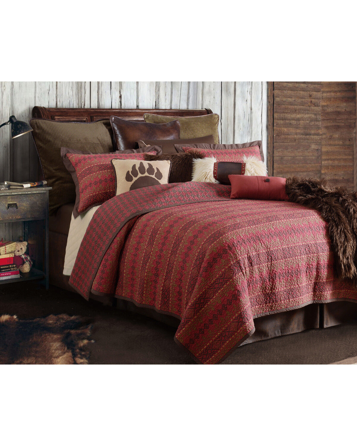 Image #1 - HiEnd Accents Rushmore Twin Quilt Set - 2 Piece, Multi, hi-res