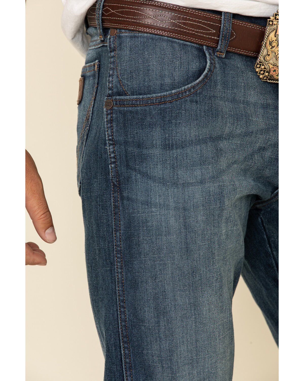 slim bootcut stretch jeans