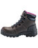 Image #3 - Avenger Women's Builder Mid 6" Lace-Up Waterproof Hiking Work Boot - Steel Toe, Brown, hi-res