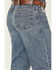Image #4 - Cinch Men's White Label Relaxed Fit Medium Stonewash Denim Jeans, Blue, hi-res