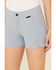 Image #4 - Wrangler Women's Trail Run Shorts, Light Blue, hi-res