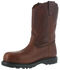 Iron Age Men's Hauler Wellington Work Boots - Composite Toe , Brown, hi-res
