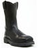 Image #1 - Cody James Men's Uniform Western Work Boots - Composite Toe, Black, hi-res