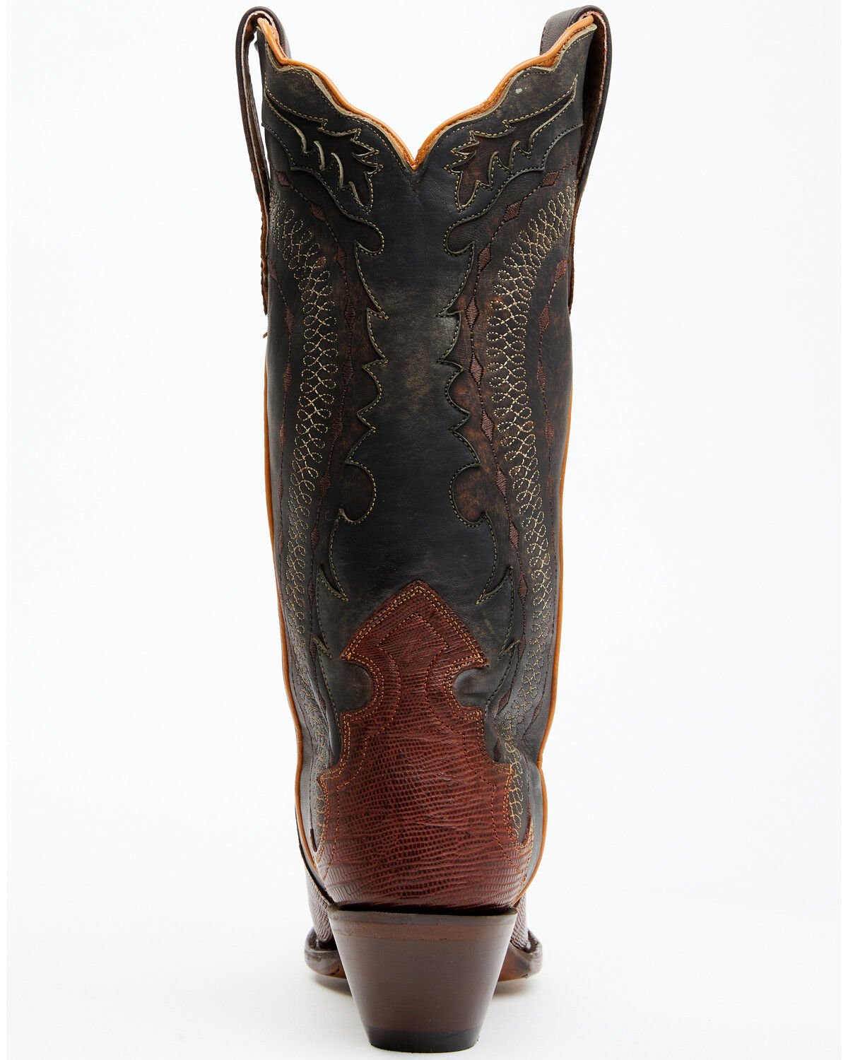 Image #5 - Dan Post Women's 12" Exotic Lizard Western Boots - Snip Toe, , hi-res