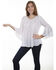 Honey Creek by Scully Women's Hi/Lo Lace Crochet Blouse , Ivory, hi-res