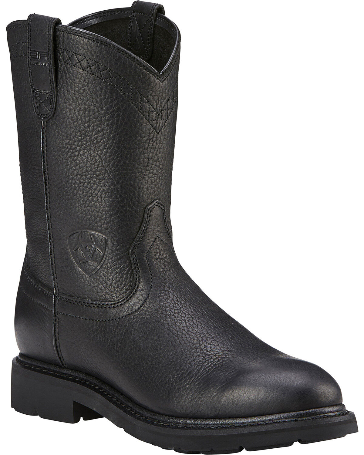 black western work boots