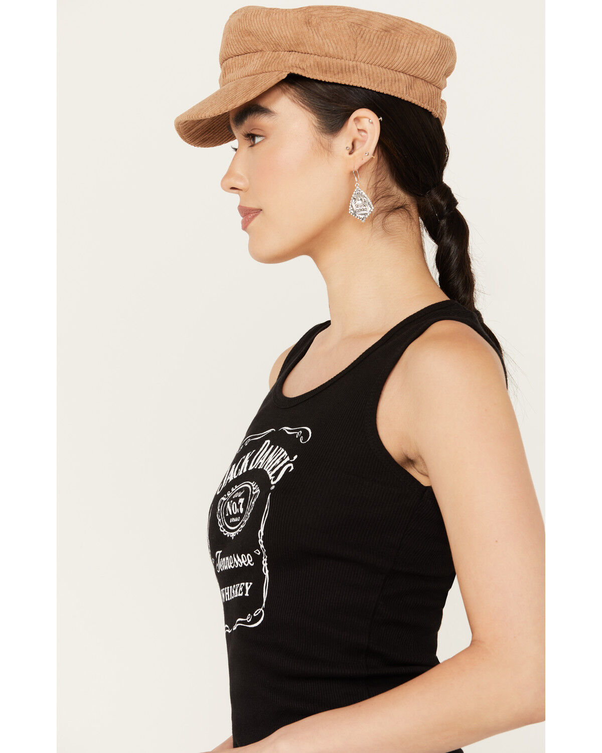 Image #2 - Jack Daniels Women's Whiskey Logo Tank, Black, hi-res