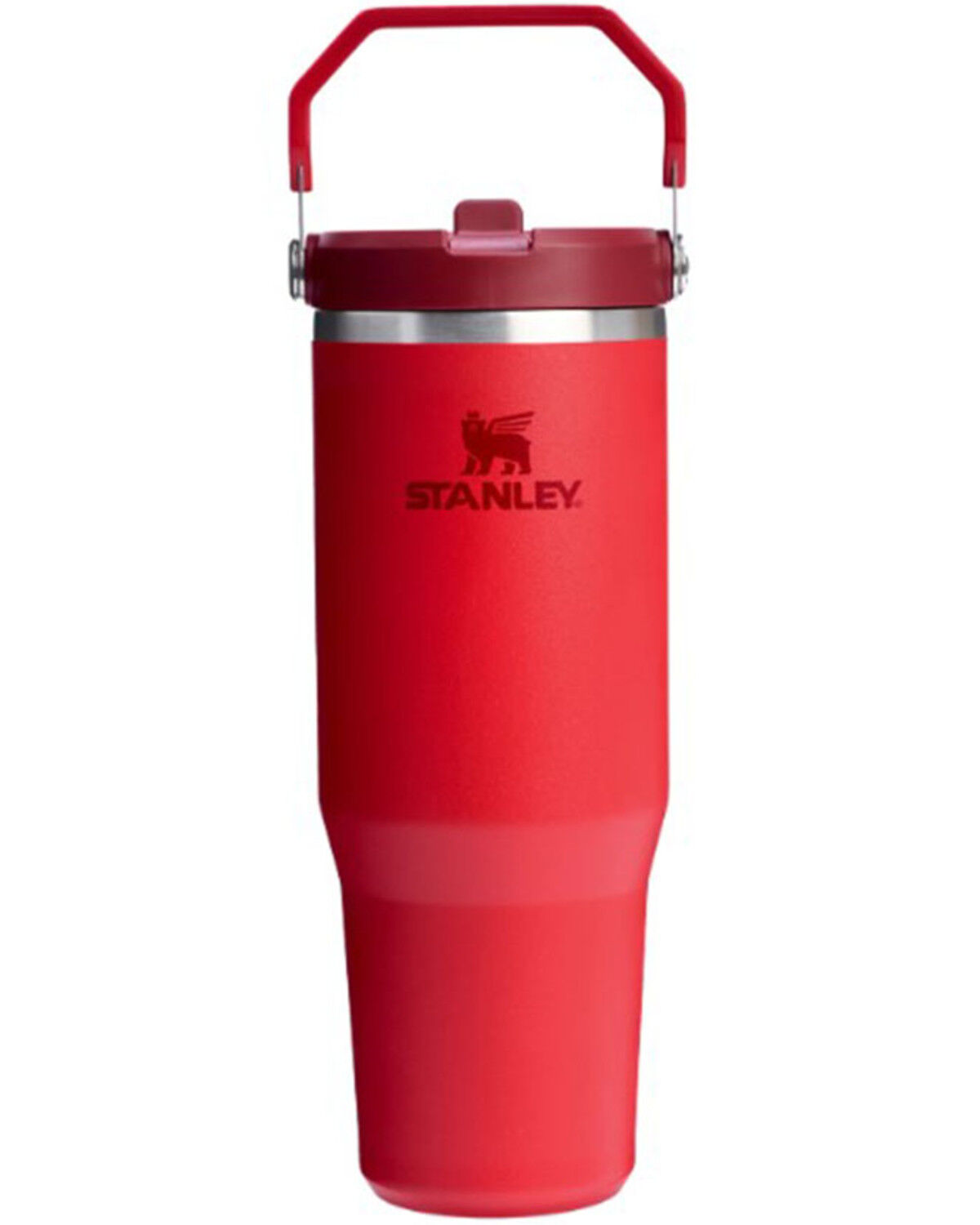 Image #1 - Stanley IceFlow™ Flip Straw 30oz Tumbler, Red, hi-res