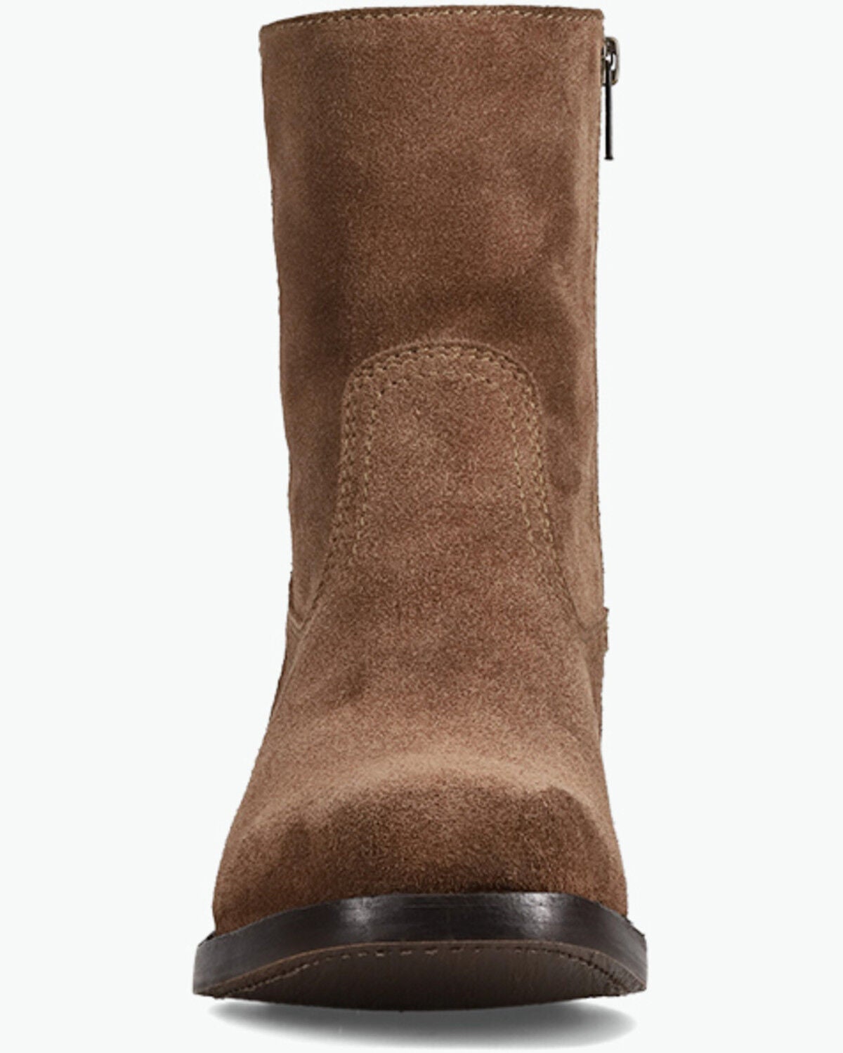 Image #4 - Frye Men's Campus Inside Zip Casual Boots - Round Toe, Brown, hi-res