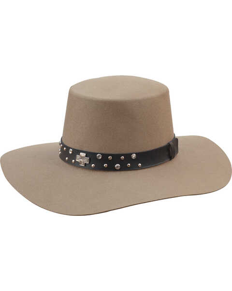 Image #1 - Silverado Women's Belle Felt Western Fashion Hat, Silver Belly, hi-res