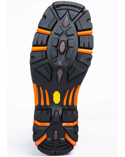 Image #7 - Cody James Men's 8" Decimator Work Boots - Soft Toe, Brown, hi-res