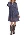 Image #1 - Roper Women's Floral Print Long Sleeve Mini Dress, Multi, hi-res