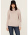 Image #1 - Carhartt Women's Rain Defender® Relaxed Fit Midweight Hooded Sweatshirt, Mauve, hi-res