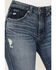 Image #2 - Ariat Women's Medium Wash High Rise Thea Flare Jeans, Medium Wash, hi-res