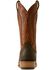 Image #3 - Ariat Men's Futurity Time Roughout Western Boots - Square Toe , Dark Green, hi-res