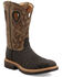 Image #1 - Twisted X Men's Lite Western Work Boots - Alloy Toe, Black, hi-res