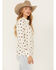 Image #1 - Wrangler Retro Women's Boot Barn Exclusive Rose Print Long Sleeve Western Flannel Shirt, , hi-res