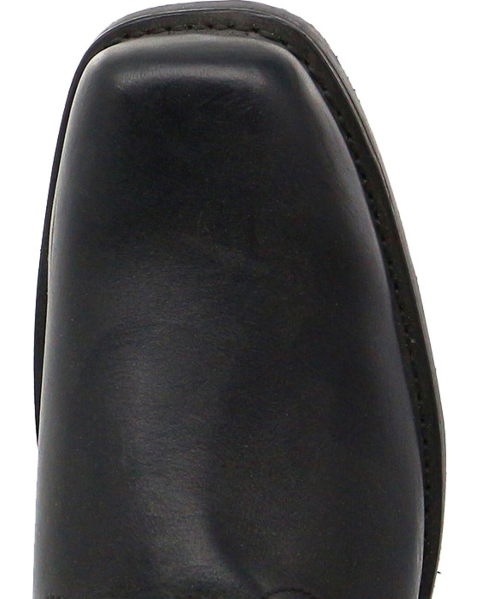 Image #6 - Brothers and Sons Men's Pull-On Motorcycle Boots - Square Toe, Black, hi-res