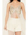 Image #3 - Wonderwest Women's Mountain Trail Embellished Mesh Maxi Cami , Cream, hi-res