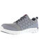 Reebok Men's Mesh Athletic Oxfords - Alloy Toe, Grey, hi-res