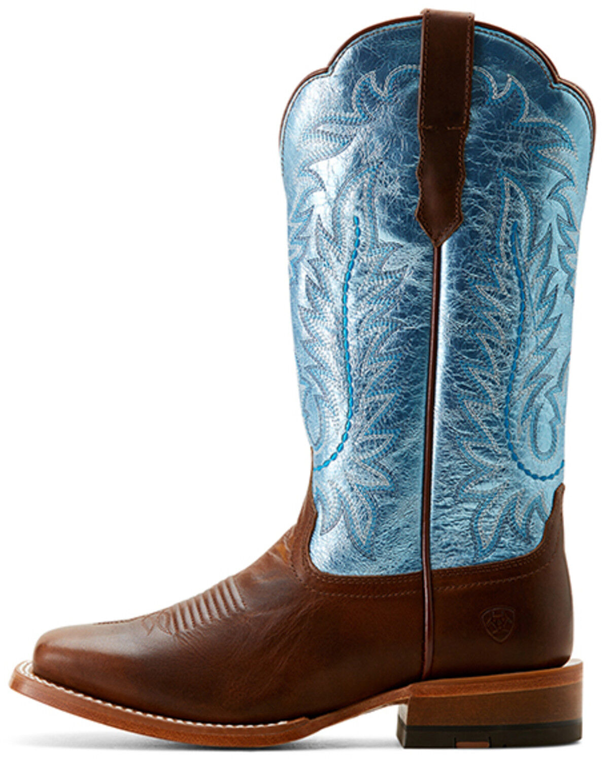 Image #2 - Ariat Women's Frontier Tilly Western Boots - Broad Square Toe, Brown, hi-res