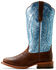 Image #2 - Ariat Women's Frontier Tilly Western Boots - Broad Square Toe, Brown, hi-res