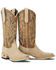 Image #1 - Lane Women's Classic Suede Western Boots - Square Toe, Brown, hi-res