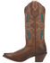 Image #3 - Laredo Women's Flutterby Western Boots - Snip Toe, Brown, hi-res