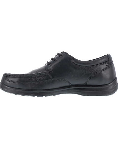 Image #4 - Florsheim Men's Lace-Up Work Shoes - Steel Toe , Black, hi-res