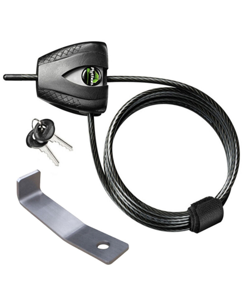 YETI Coolers Security Cable Lock & Bracket, Silver, hi-res