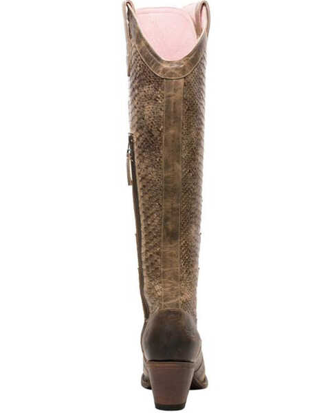 Image #4 - Junk Gypsy by Lane Women's Trail Boss Western Boots - Snip Toe, Brown, hi-res