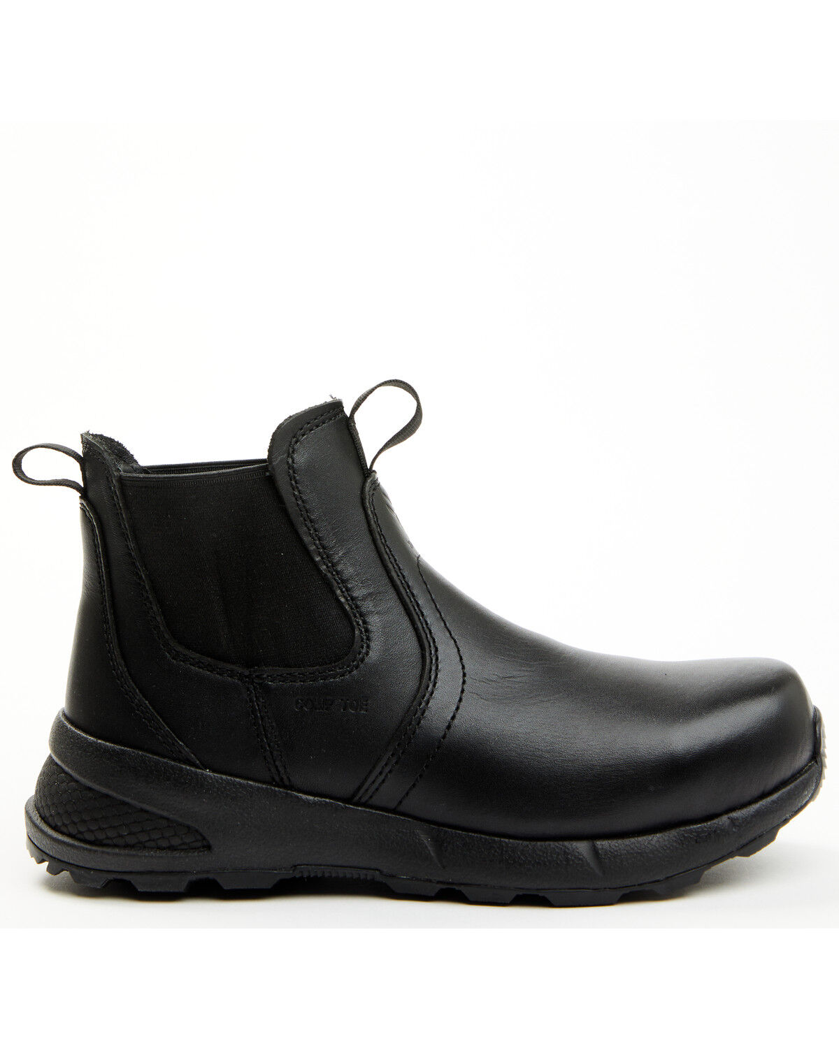 Image #2 - Hawx Women's 6" Uniform Chelsea Work Boots - Composite Toe, Black, hi-res