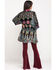 Johnny Was Women's Payden Reversible Kimono, Black, hi-res