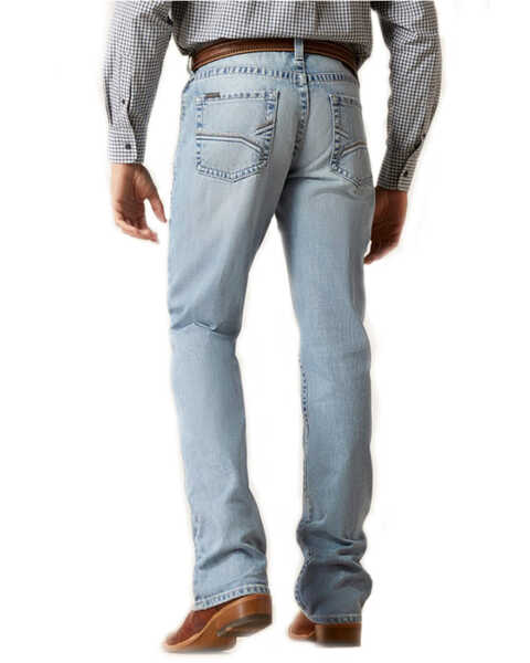 Ariat Men's M5 Cruz Noah Light Wash Straight Denim Jeans , Light Wash, hi-res