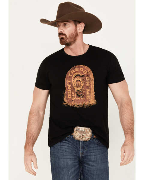 Cody James Men's Tombstone Short Sleeve Graphic T-Shirt, Black, hi-res