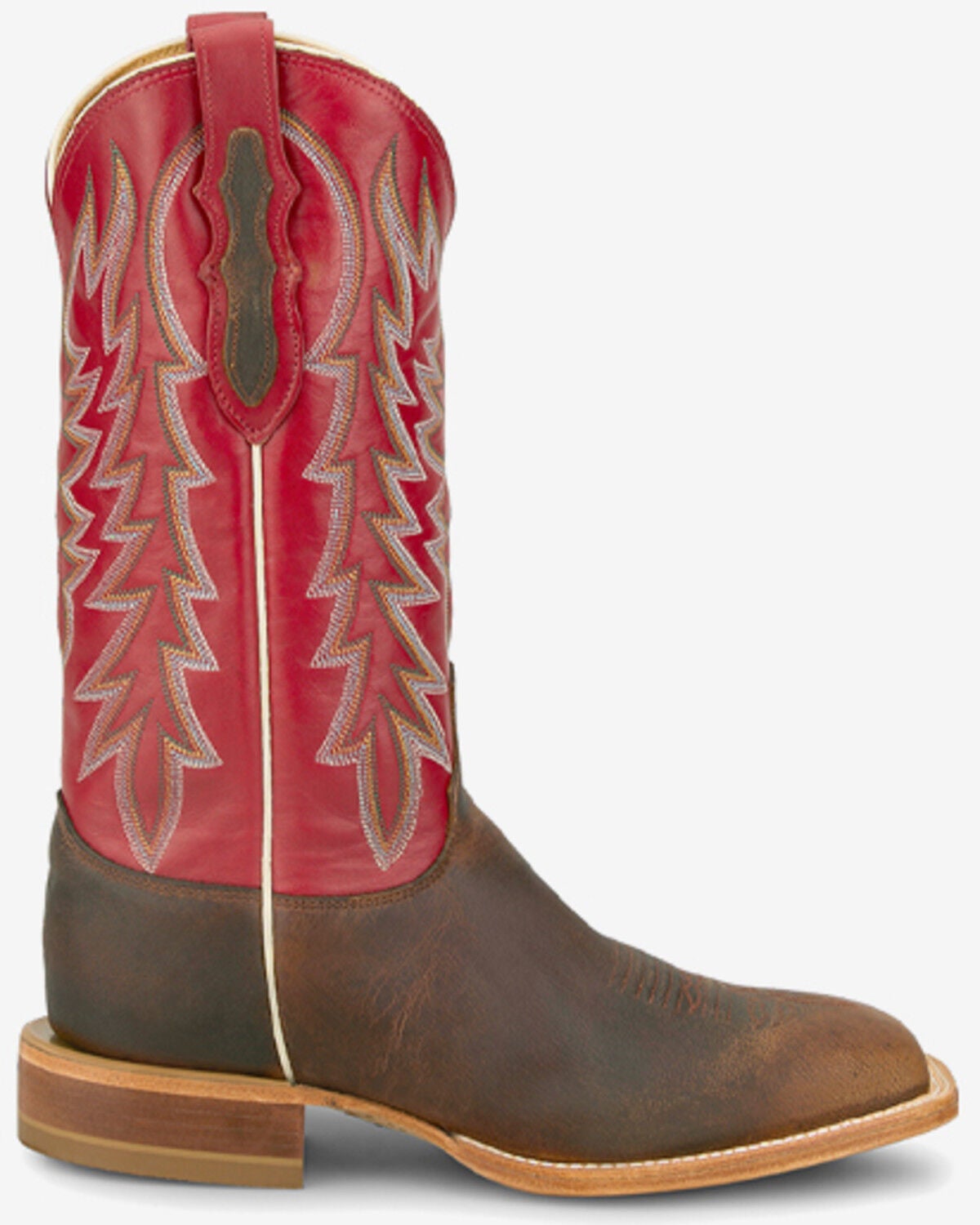 Image #2 - Justin Men's CPX Pocatello Performance Western Boots - Broad Square Toe, Tan, hi-res