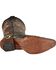 Image #5 - Circle G Women's Crackle Embroidered Western Boots - Snip Toe, Black, hi-res