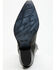 Image #7 - Italian Cowboy Women's Bolt Overlay Tall Western Boots - Snip Toe, Dark Grey, hi-res