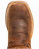 Image #6 - Cody James Boys' Full-Grain Leather Western Boots - Square Toe, Brown, hi-res