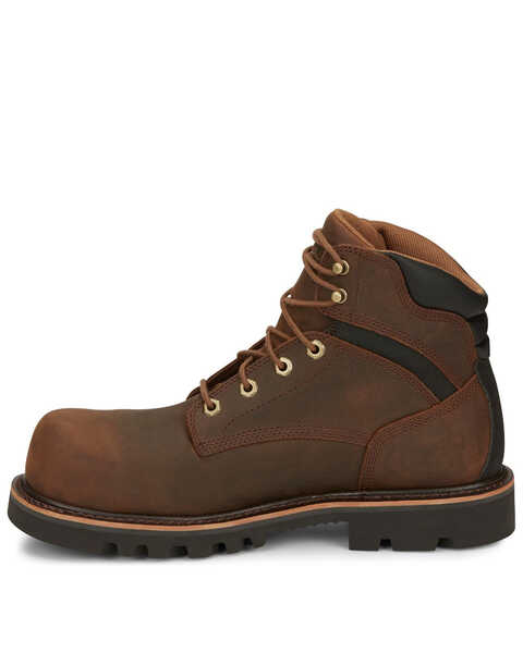 Image #3 - Chippewa Men's Sador Work Boots - Composite Toe, Brown, hi-res